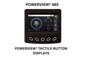 Display of Powerview 456 tactical buttons showcasing their features and design for enhanced user interaction